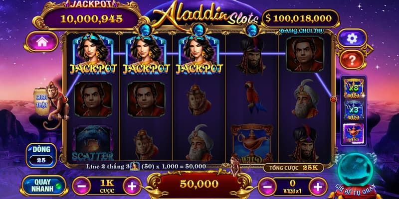 Game nổ hũ aladdin về chiến thuật